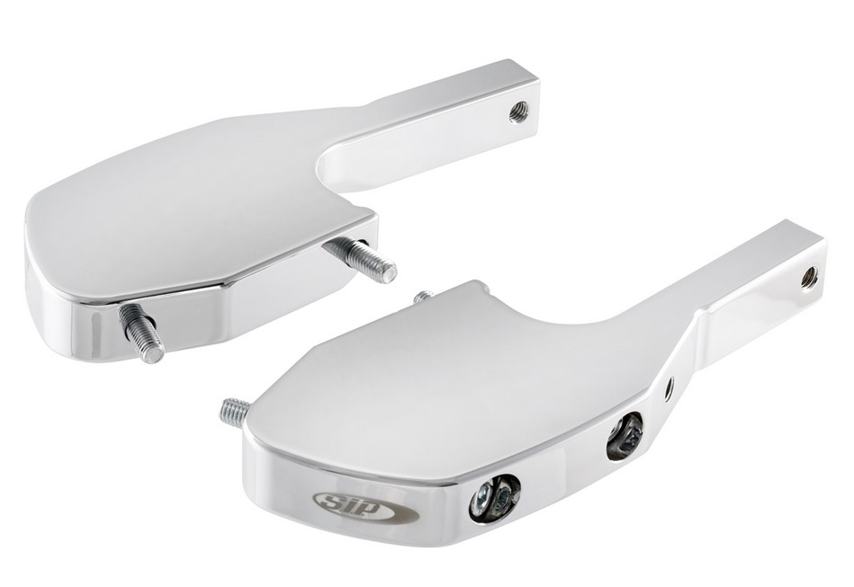 Voetsteun adapter achterbank voor Vespa GTS/GTS Super/GTV/GT 60/GT/GT L 125-300ccm, chroom