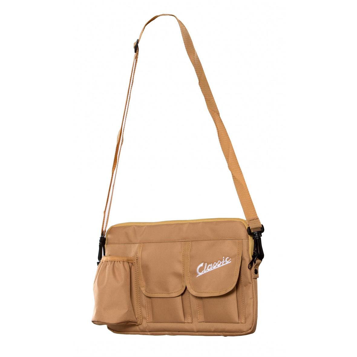 Classic" tas voor bagageruimte/handschoenenkastje Vespa - bruin