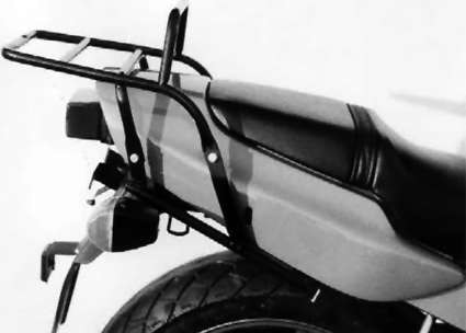 Buisvormige bagagedrager topkoffer zwart voor Honda CB 1 (89-91) Hepco & Becker