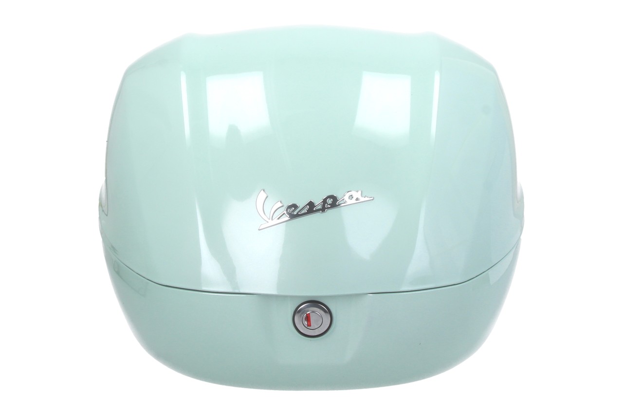 Originele topkoffer 32 l. voor Vespa Primavera / GTS (Verde Amabile / Latte Menta 350/A)