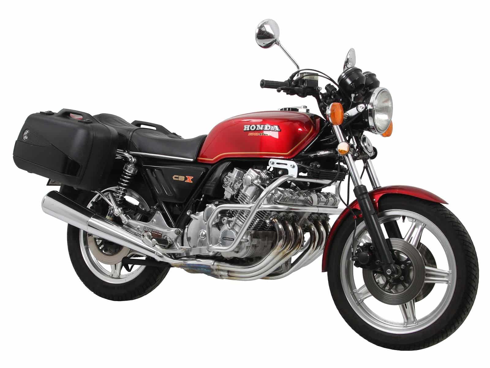 Zijkofferhouder gebout chroom voor Honda CBX 1000 (78-80) Hepco & Becker
