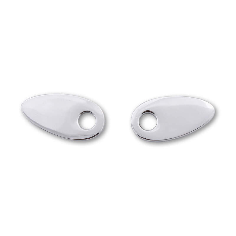 HIGHSIDER smart montageplaten Indy Spacer chroom aluminium