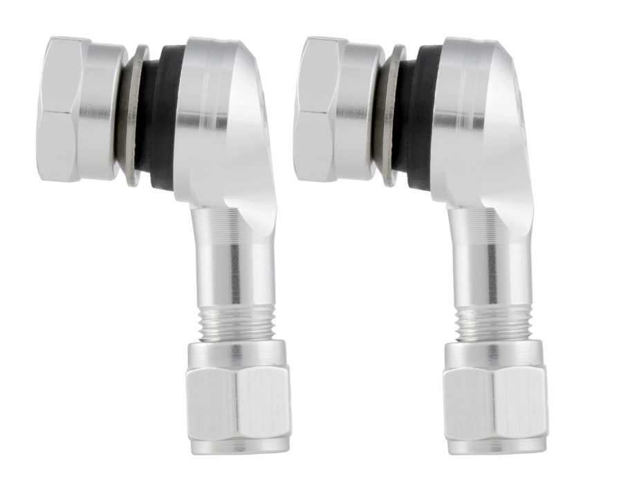 Ventielkern ZELIONI voor tubeless band/velg 80°, zilver