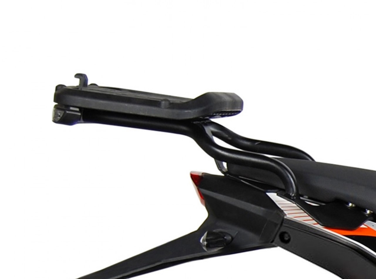 Shad-topkofferhouder, zwart gelakt, voor KTM 125 / 390 Duke (11-16)