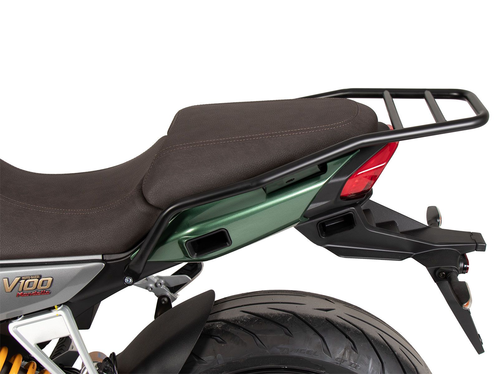 Buis bagagebrug zwart voor Moto Guzzi V100 Mandello Hepco & Becker
