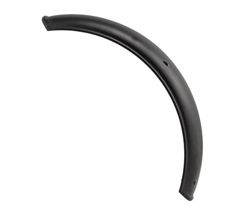 Spatbord 2.0 Garelli zonder beugel voor Vespa PX 80-200cc, metaal zwart mat
