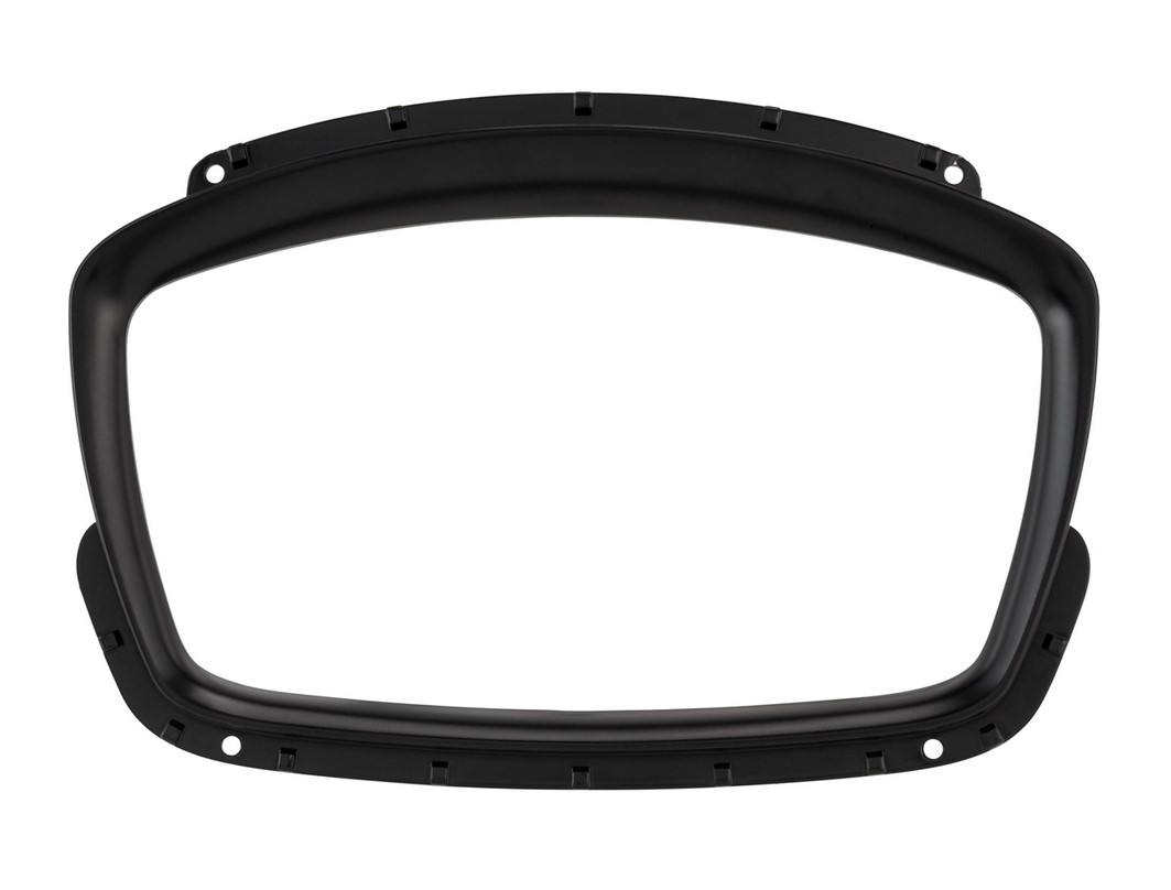 Trim ring snelheidsmeter voor Vespa GTS Supertech HPE 125/300 ('19-), mat zwart