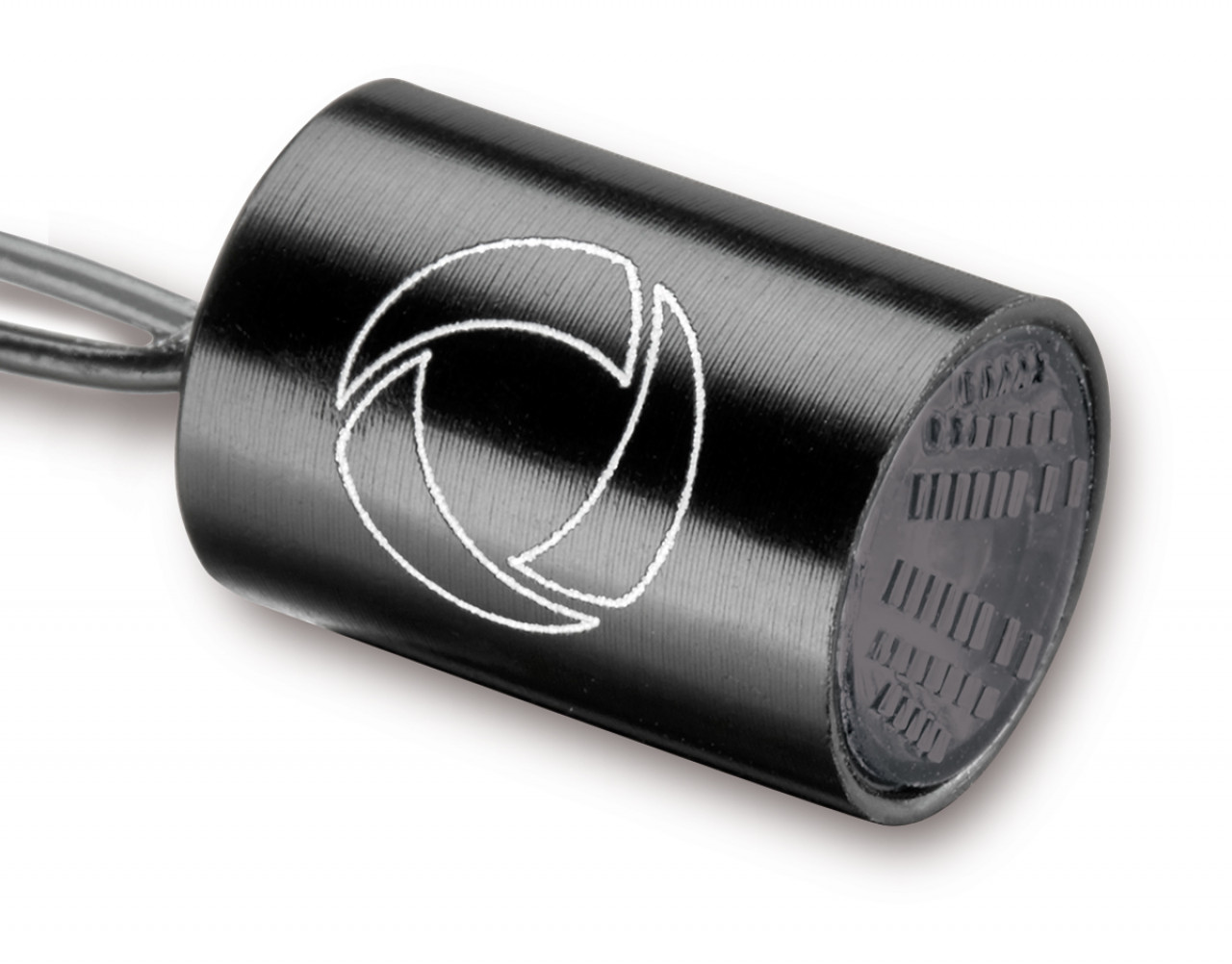 Kellermann achter- en remlicht, Atto RB Dark Integral, aluminium, LED, HL/HR 12 V, glanzend zwart