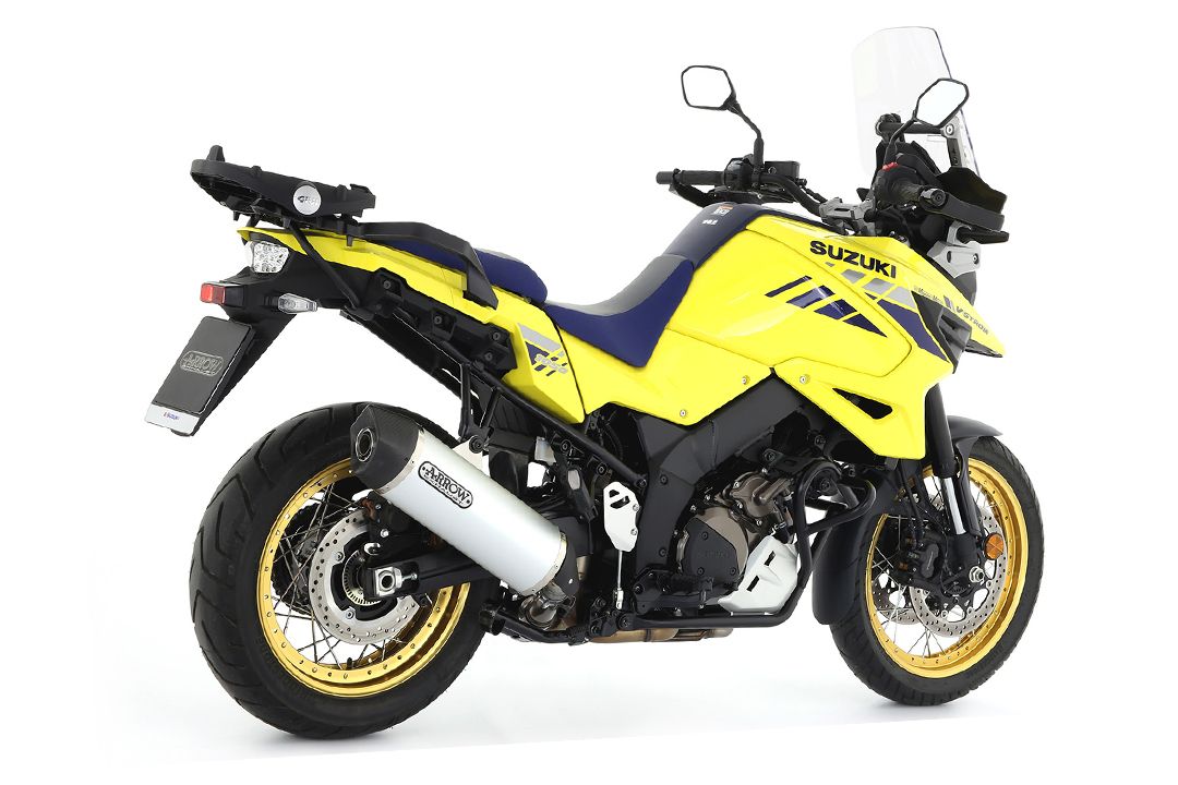 ARROW Uitlaat MAXI RACE TECH voor Suzuki DL1000 / 1050 V-Strom (14-)