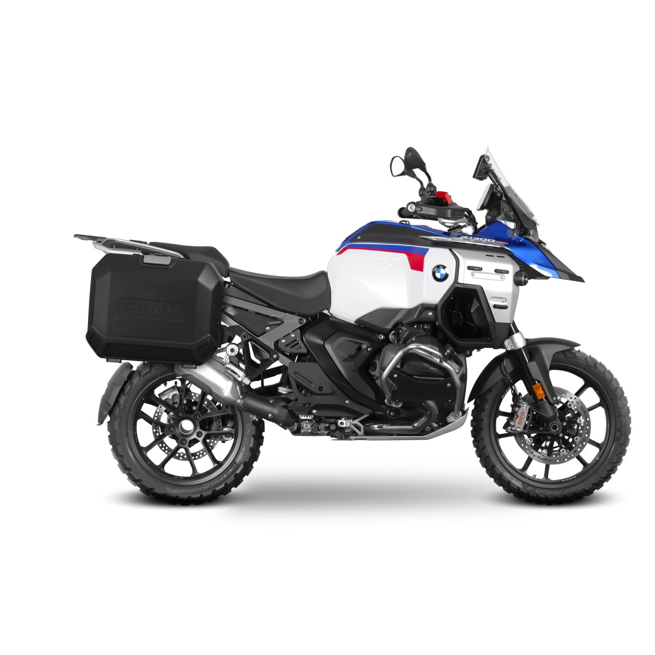 Shad zijkofferhouders 4P-systeem, zwart gelakt, voor BMW R 1300 GS Adventure (24-)