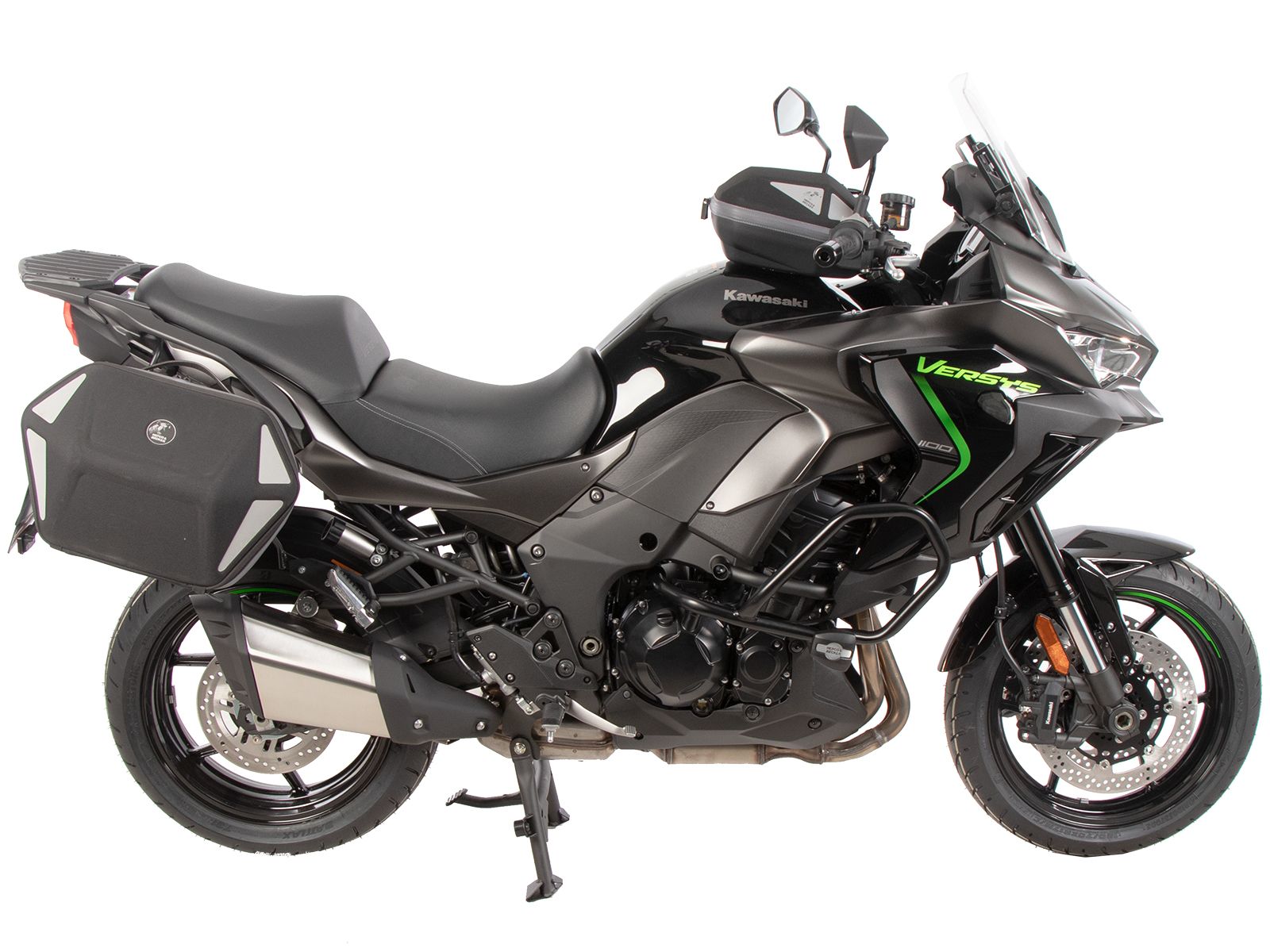 C-Bow zijdrager zwart voor Kawasaki Versys 1100 /SE (25-) Hepco & Becker