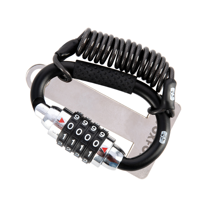 Oxford helmslot zwart - OX656