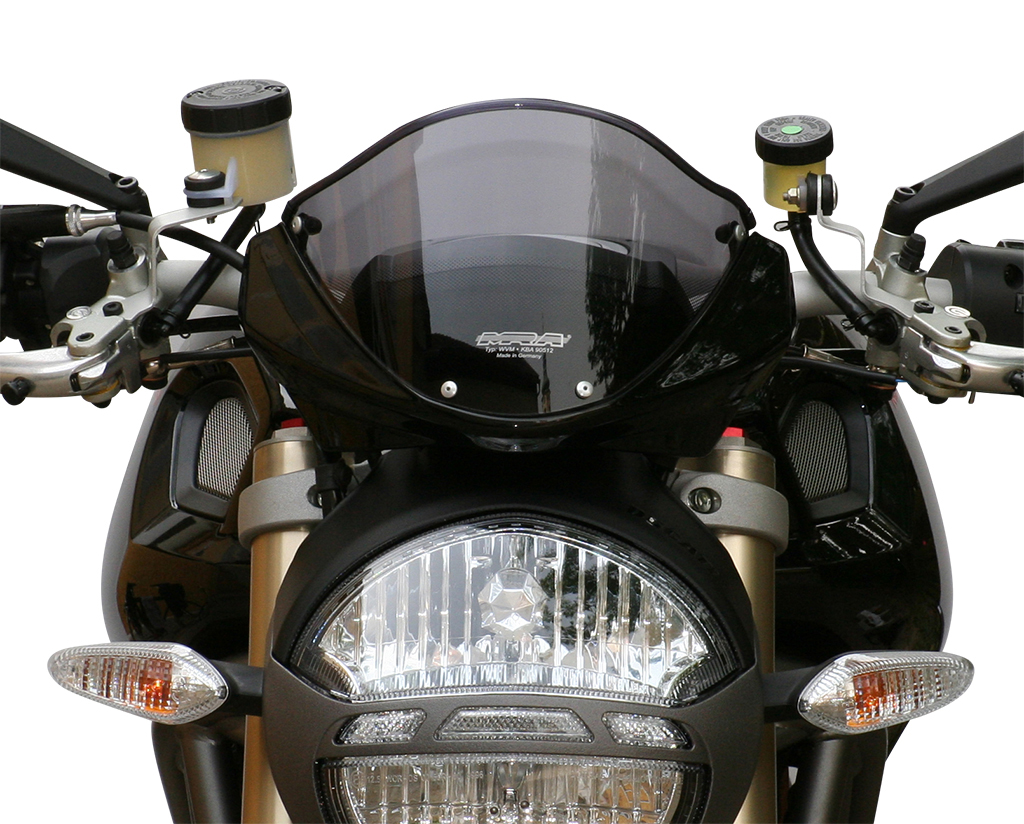 Origineel MRA "O" windscherm voor DUCATI MONSTER 696 / 796 / 1100 alle bouwjaren