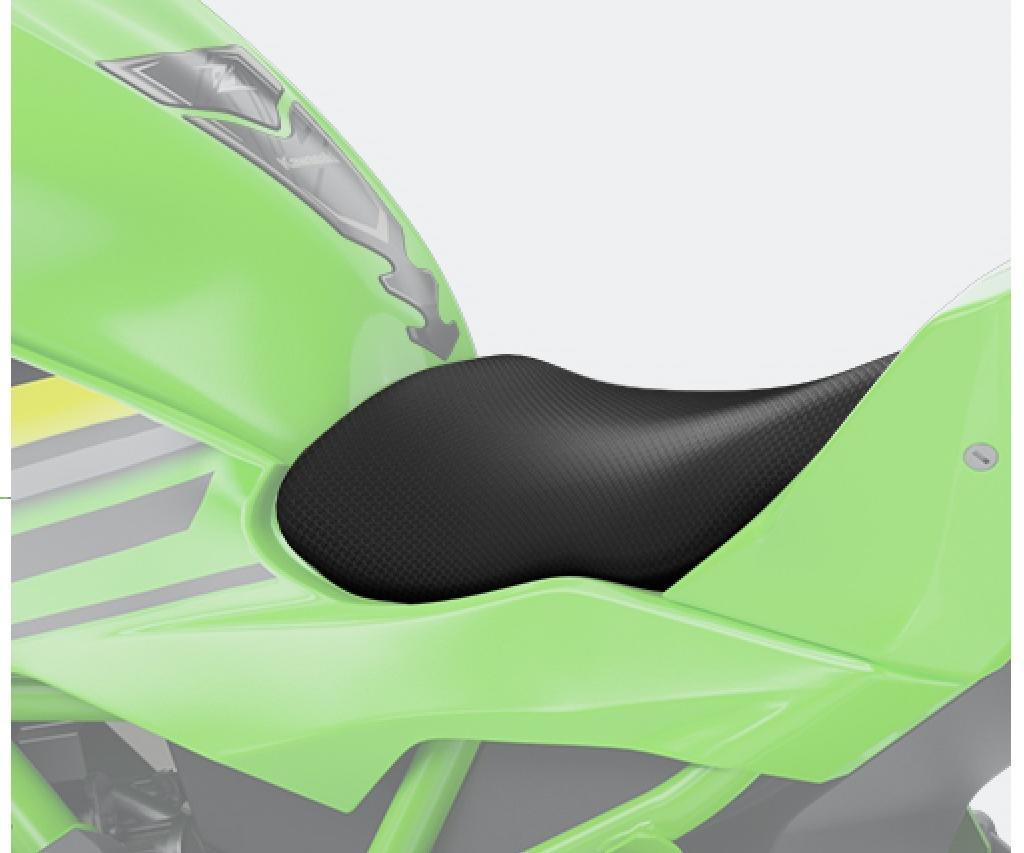 Hoog zadel voor Kawasaki Ninja 125 (19-) Origineel