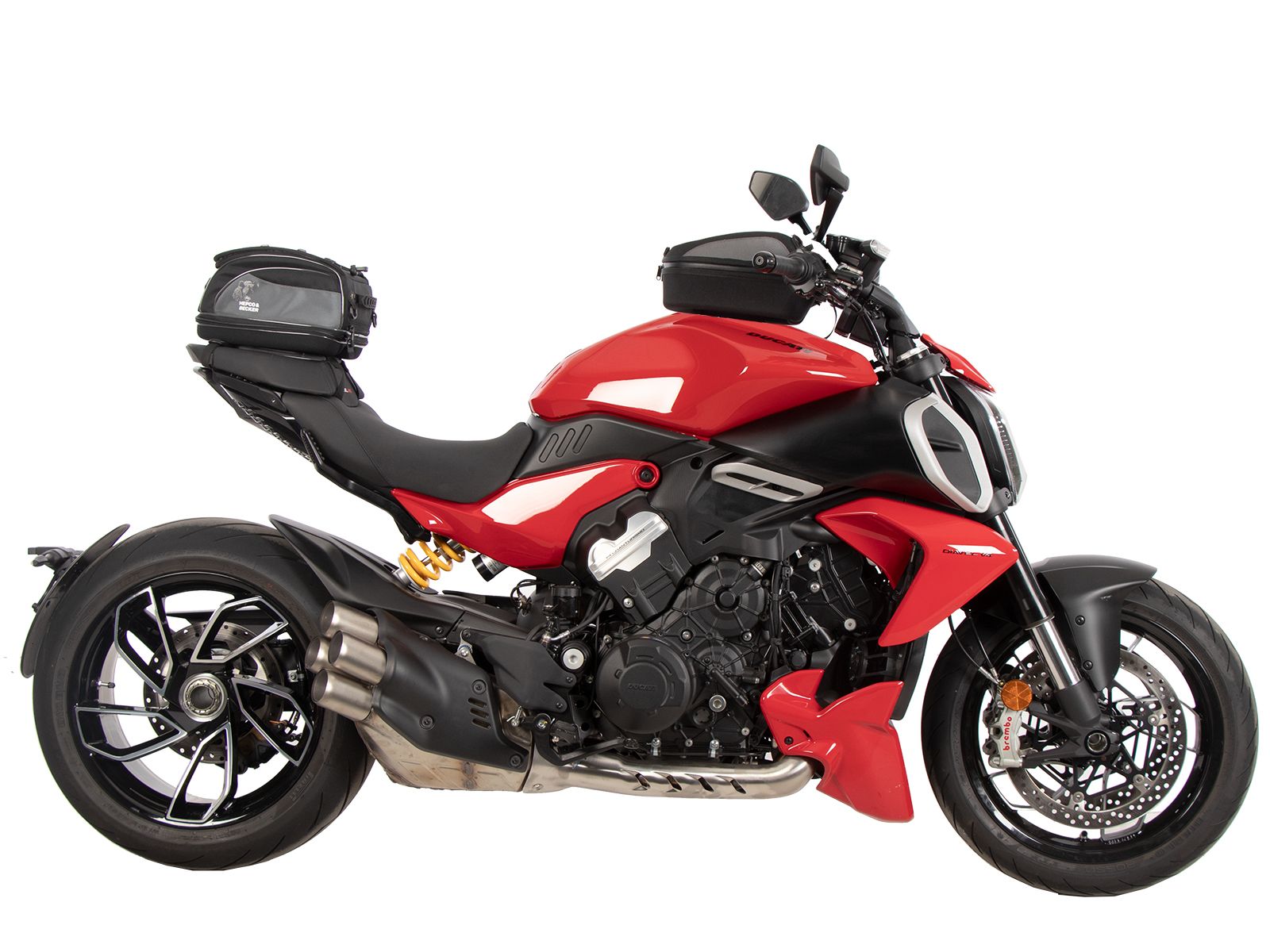 Basistankring incl. tanktasvergrendeling voor Ducati Diavel V4 (23-) Hepco & Becker