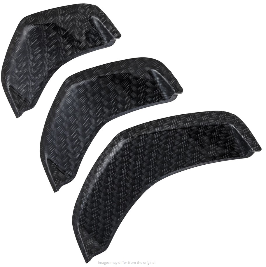Cascade inzetstuk voor Vespa GTS/GTS Super/GTV HPE 125-300cc ('19-), carbon-look