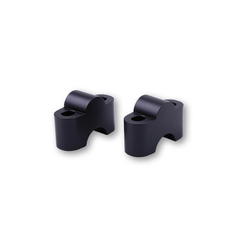 LSL Lenkererhöhung, Distanz-Bock Set 25 mm, schwarz