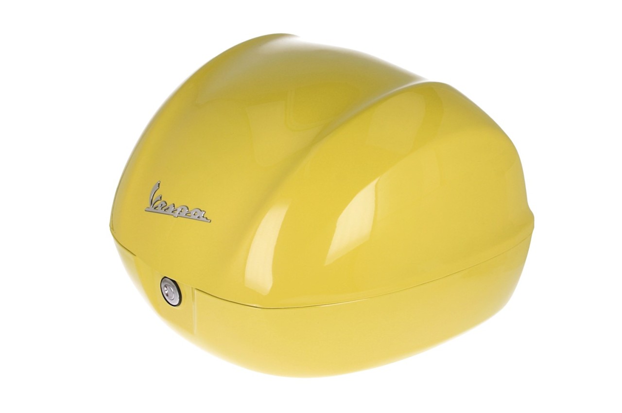 Originele topkoffer 32 l. voor Vespa Primavera / GTS (Geel L08)