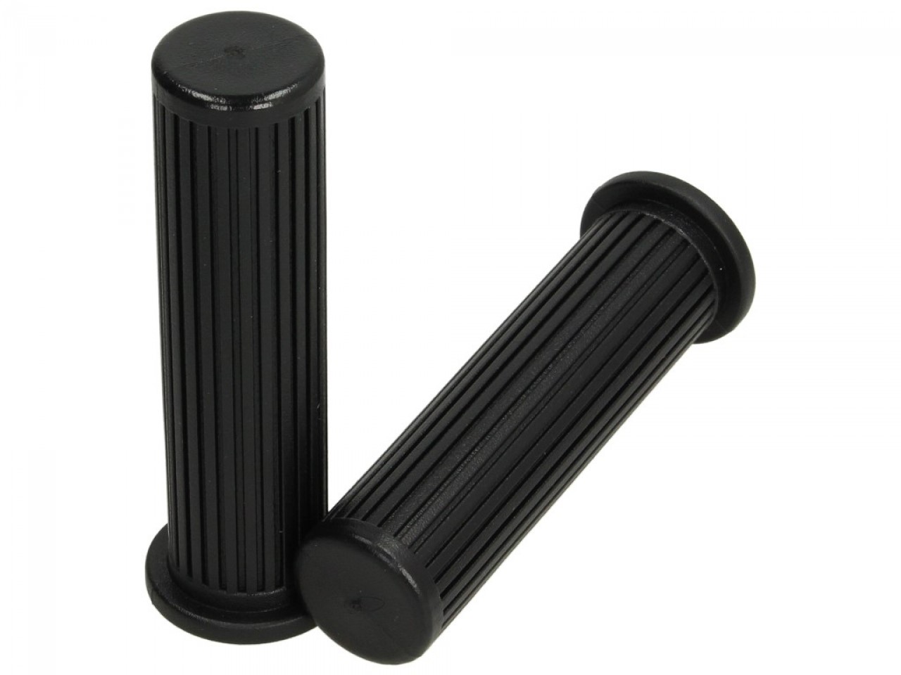 Rubber handgreep kit voor Vespa PX /80 / 125 / 200 - ariete Ø 22 mm, lengte: 135 mm, zwart