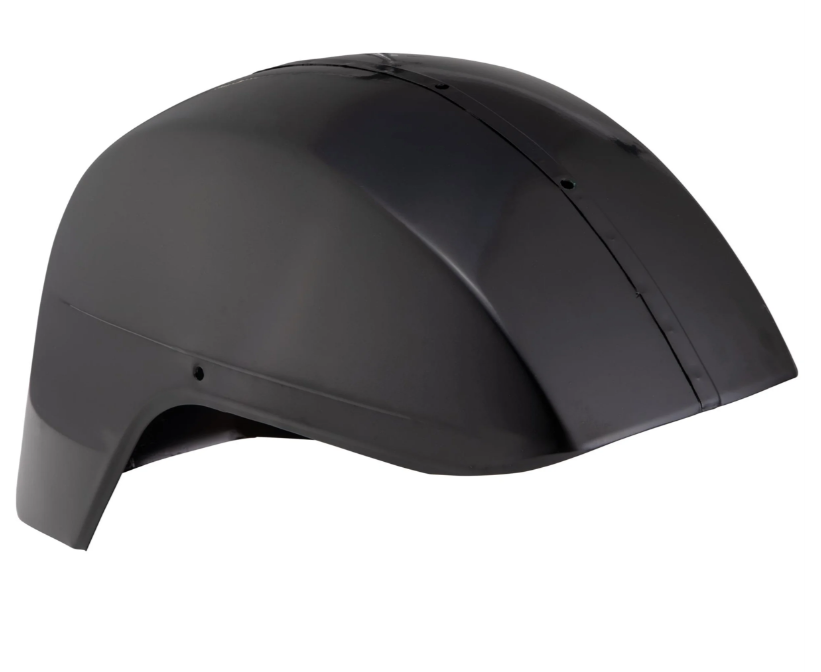 FA ITALIA spatbord voor Vespa PX 80-200cc, metaal, zwart