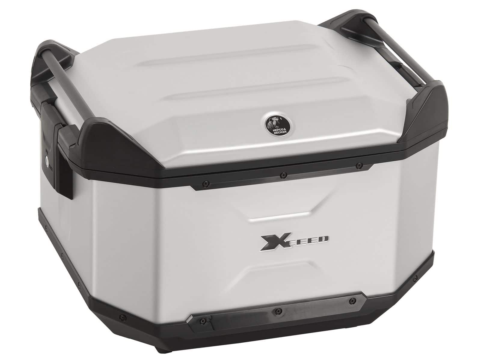 Xceed Aluminium Topcase 45 Liter silber