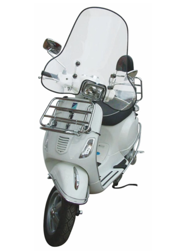 Rugleuning CUPPINI voor Vespa, chroom