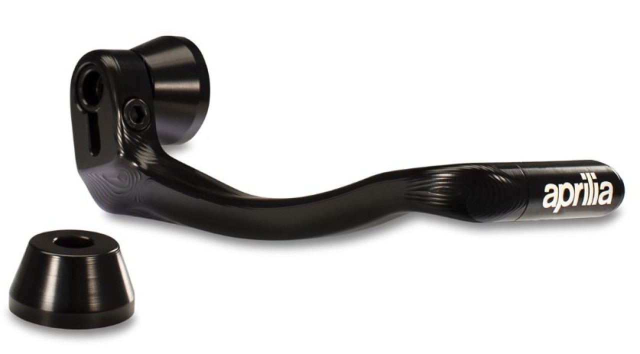 Remhendelbeschermer zwart voor Aprilia Tuono 457 (25-)