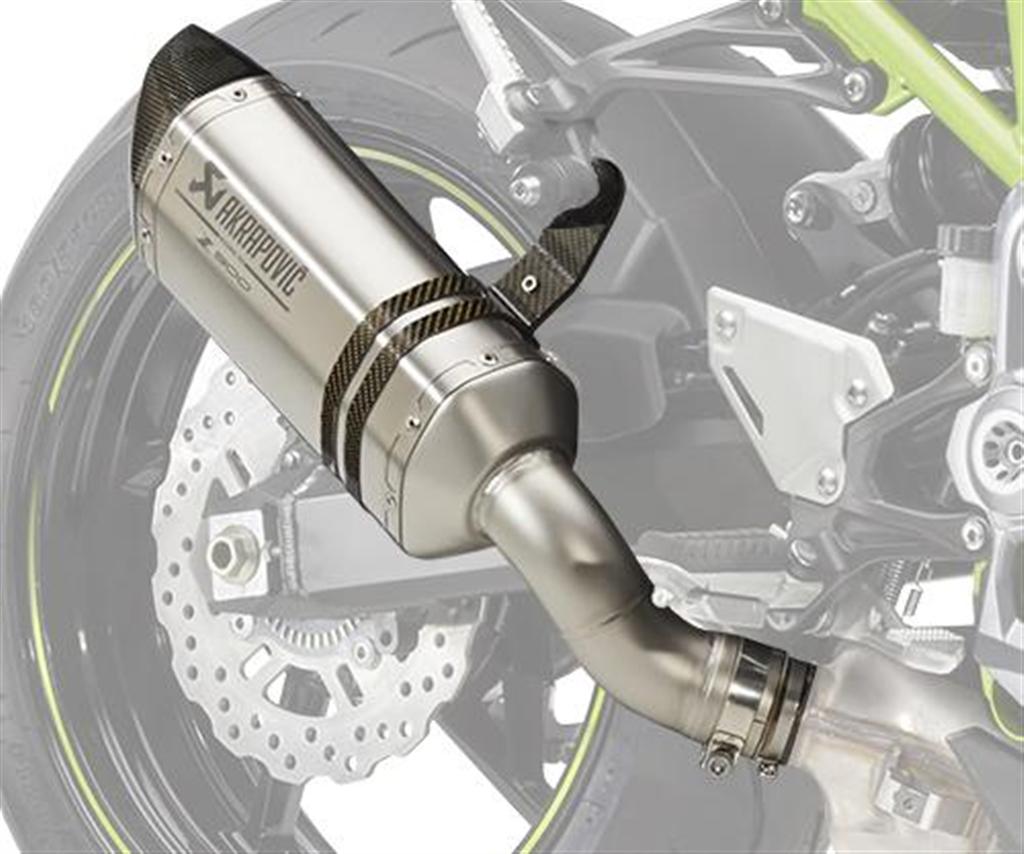 Akrapovic-Uitlaat Titanium Z900 2017 Origineel Kawasaki