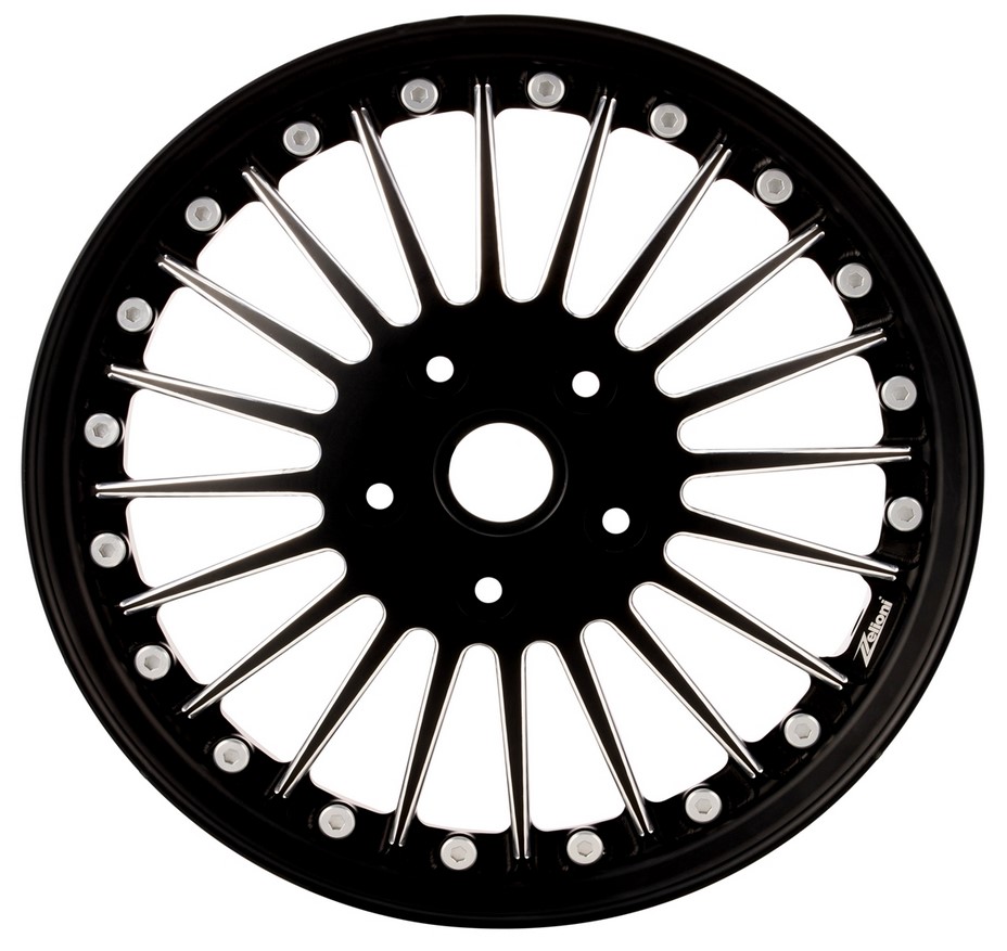 Velg Sport Classic voor/achter voor Vespa GTS/GTS Super/GTV/GT/946 125-300ccm, zwart mat