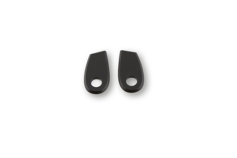 HIGHSIDER pro montageplaten Indy Spacer Aluminium Zwart, Voor BMW