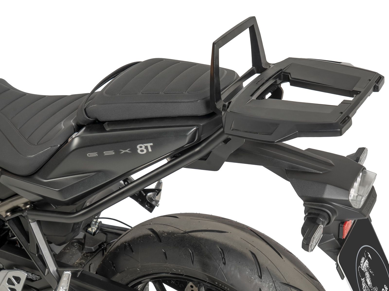 Alurack topkoffer zwart voor Suzuki GSX-8T (25-) Hepco & Becker