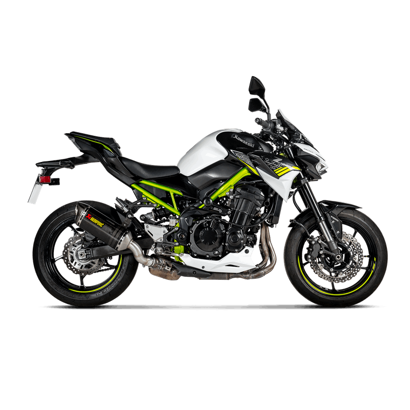 Akrapovic Slip-On Line (Carbon) uitlaat voor Kawasaki Z900 A2 modeljaar 2018-2021