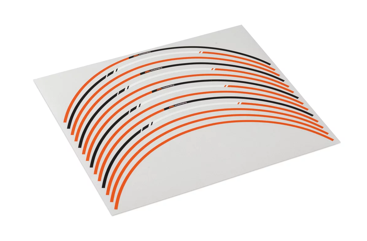 KTM velgring sticker kit