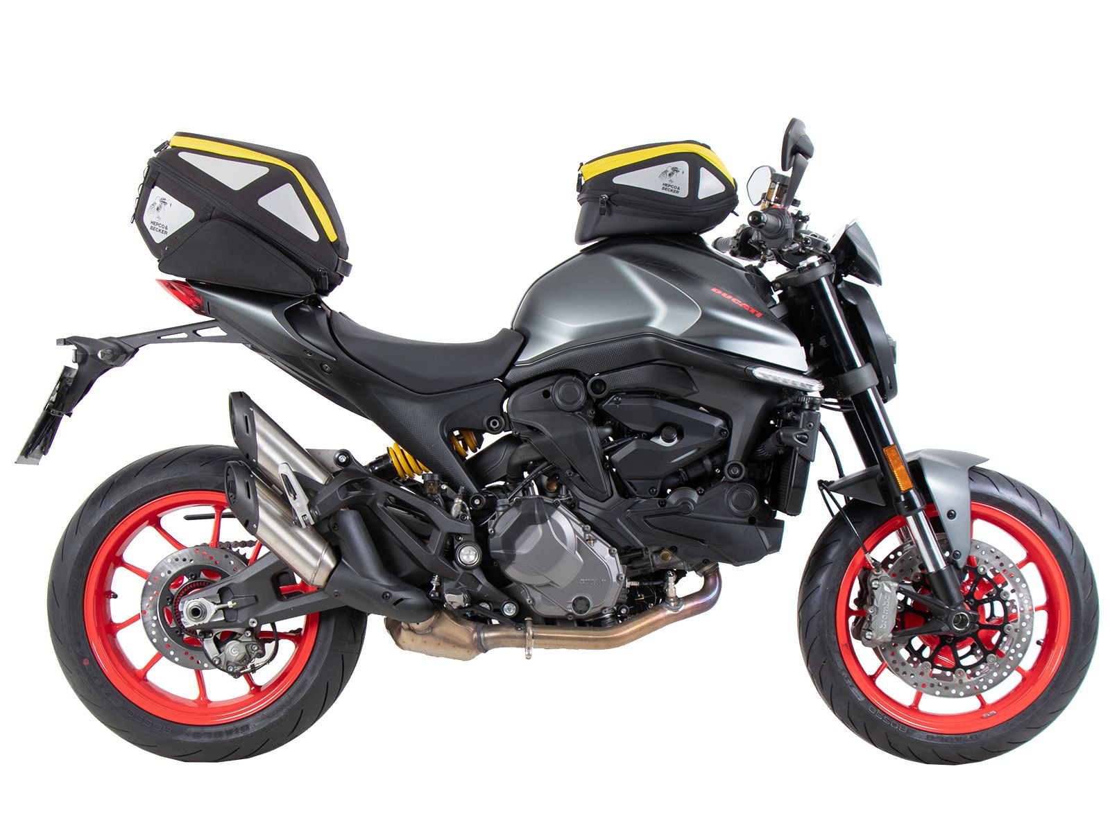 Basis tankring incl. tanktas slotunit voor Ducati Monster 937 / 937+ (21-)