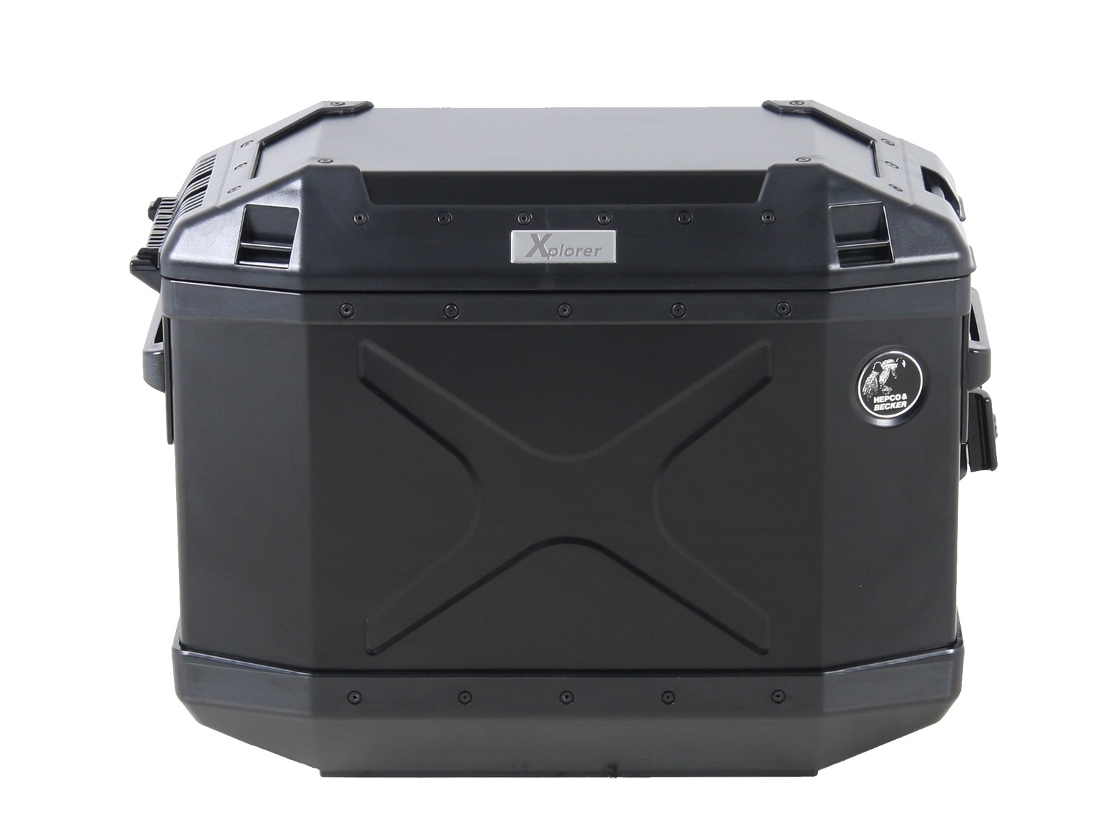 Alu Xplorer 30 zijkoffer zwart Hepco & Becker