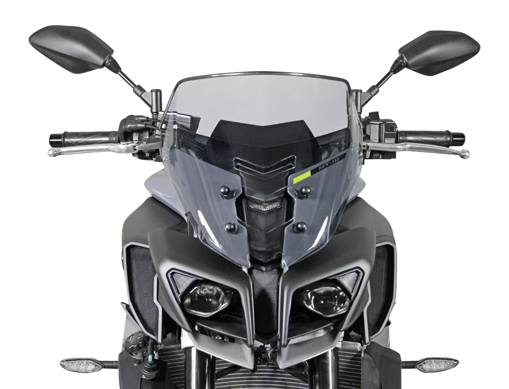 Spoilerscherm MRA "NS" zwart voor YAMAHA MT-10 /SP (Bj.2016-)