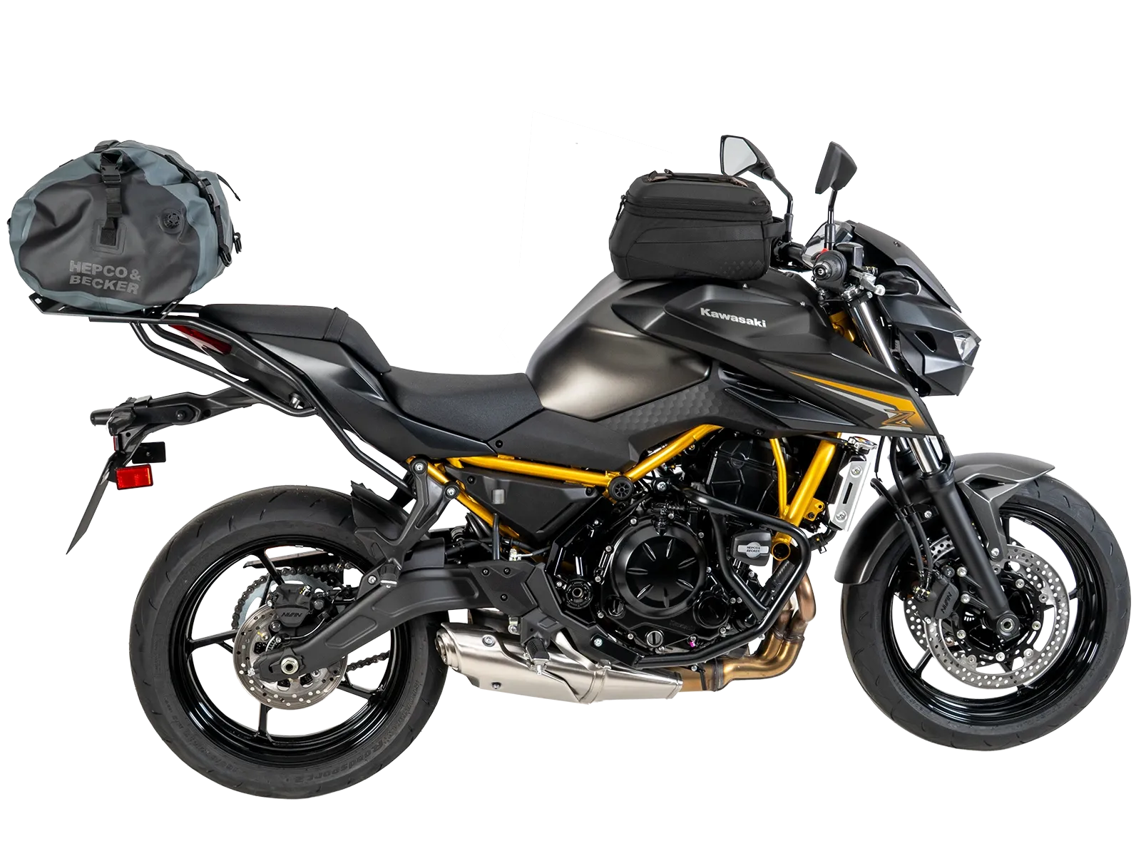 Bagagerekverlenging zwart voor Kawasaki Z 650 S (26-) Hepco & Becker