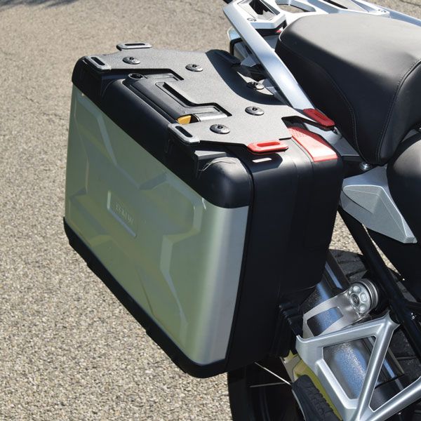 Extra bagagerek links voor BMW F 850 GS, R 1200 GS LC /Rally, R 1250 GS, aluminium, zwart