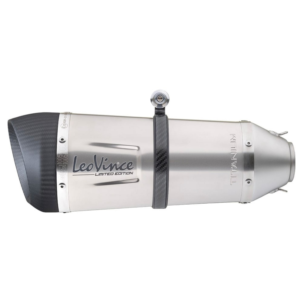 LeoVince uitlaatsysteem Factory S, titanium, slip on voor Triumph Speed Triple 1050 RS / S (18-19)