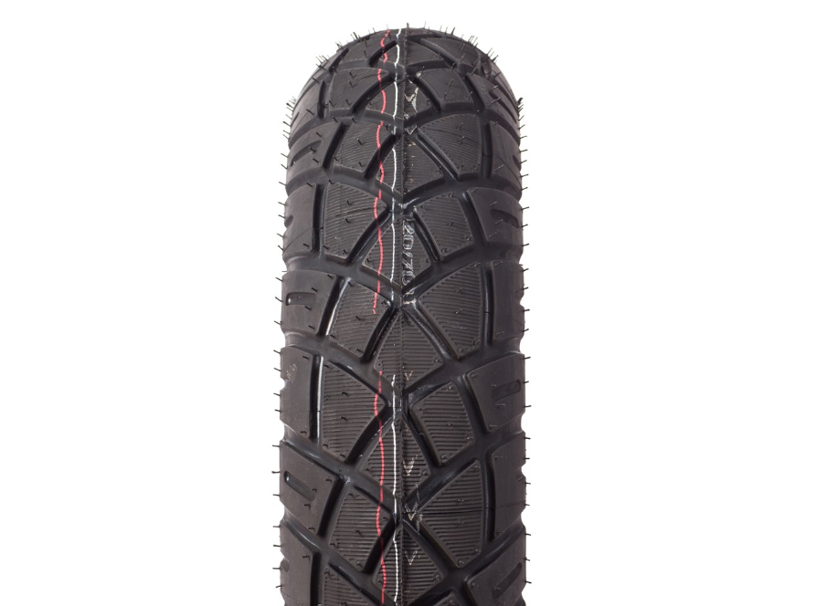 Heidenau band 120/70-12, 58S, TL, versterkt, K58 mod., Silica, M+S, vooraan