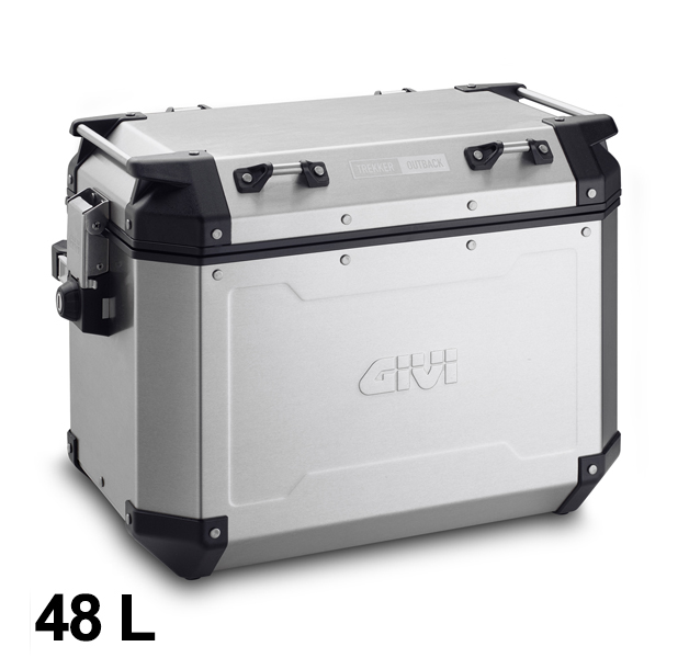 Givi Aluminium zijkoffer Single Trekker Outback 48L Monokey - Rechts