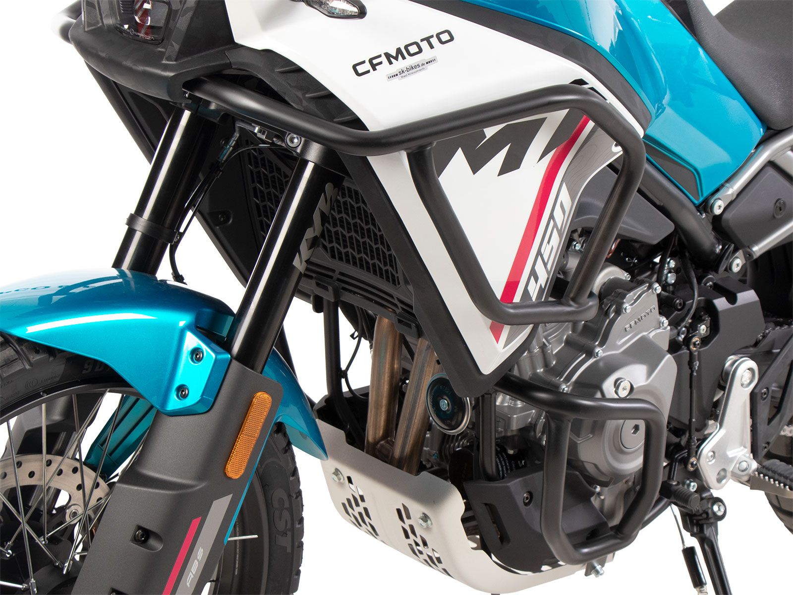 Motorbeschermer zwart voor CFMoto 450 MT (24-) Hepco & Becker