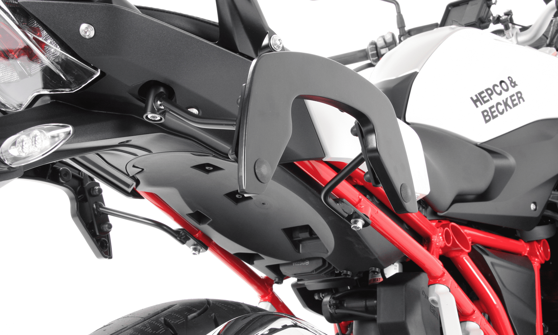 C-Bow zijdrager zwart voor BMW R 1250 R (19-) Hepco & Becker