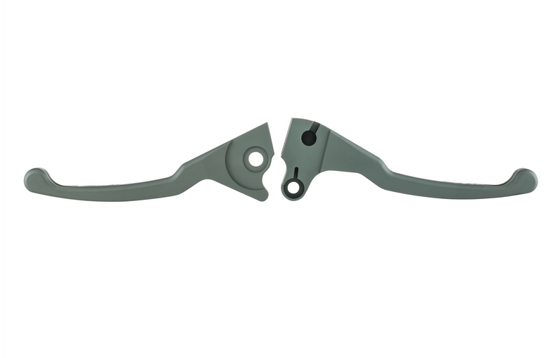 Sport hendelset Brake Shorty voor Vespa LX /LXV /S /Primavera /Sprint 50-150cc, mat grijs