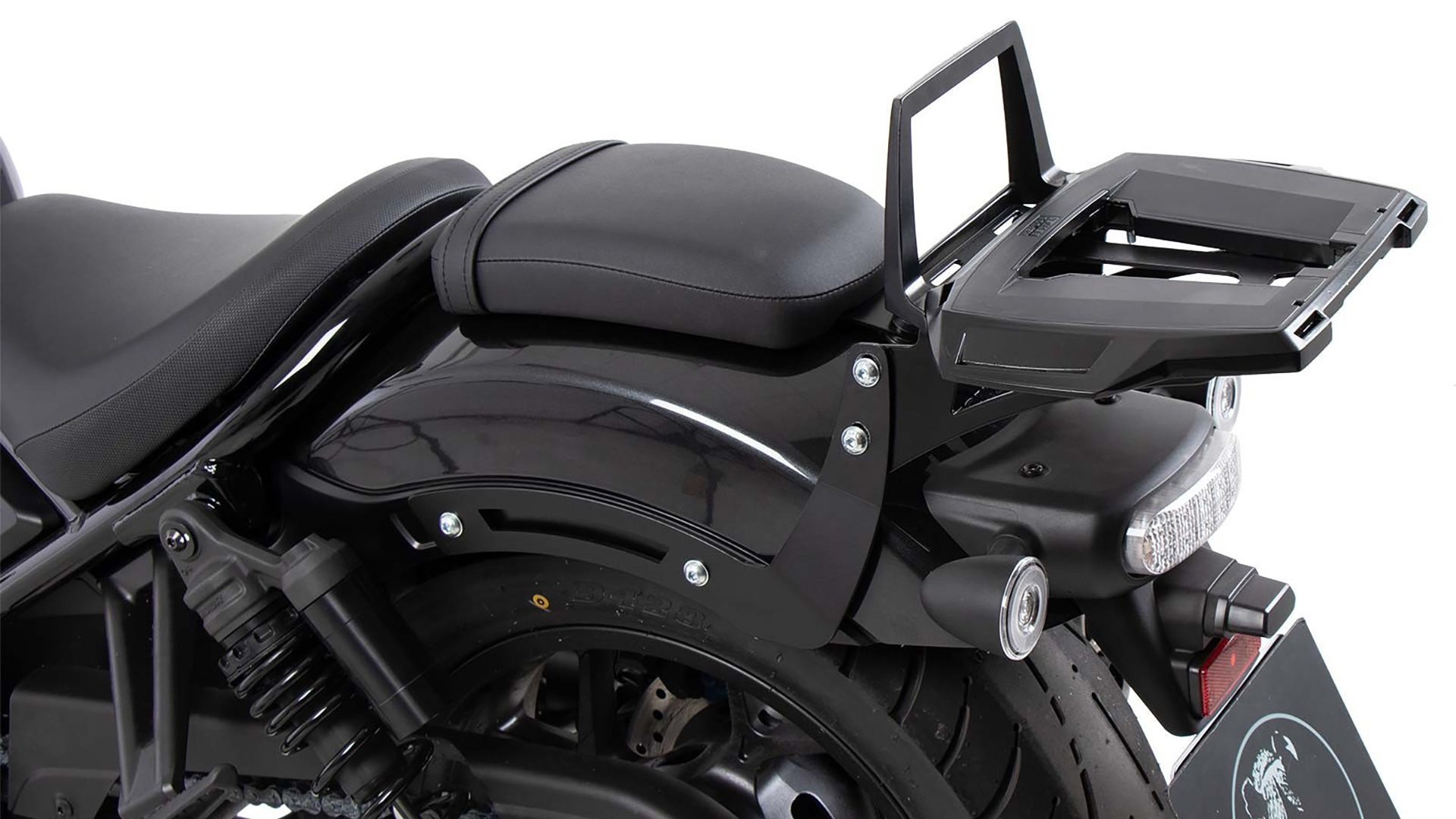 Alurack topkoffer zwart voor Honda CMX 1100 Rebel /DCT (21-24 )Hepco & Becker