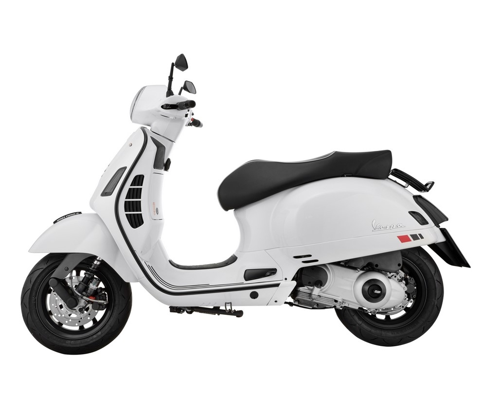 Spatbordnippel voor Vespa GTS/GTS Super/GT/GT L 125-300cc, mat zwart