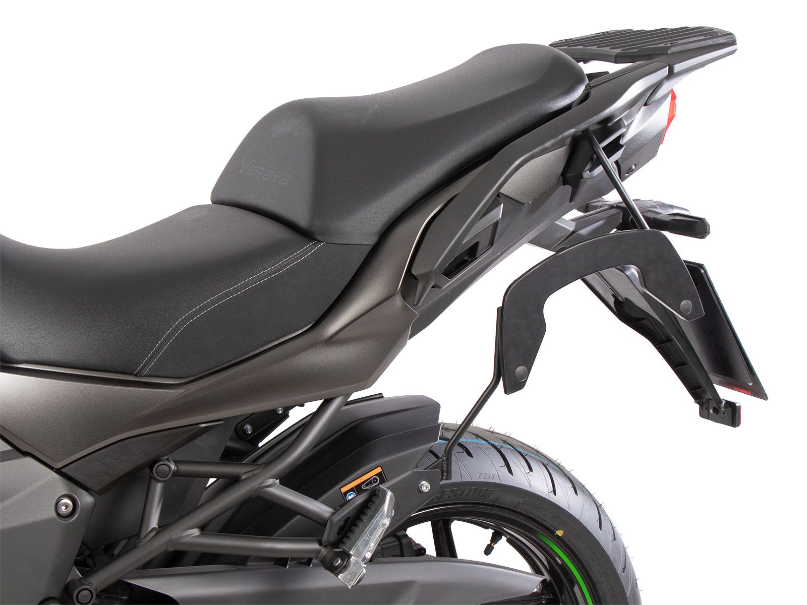 C-Bow zijdrager zwart voor Kawasaki Versys 1100 /SE (25-) Hepco & Becker