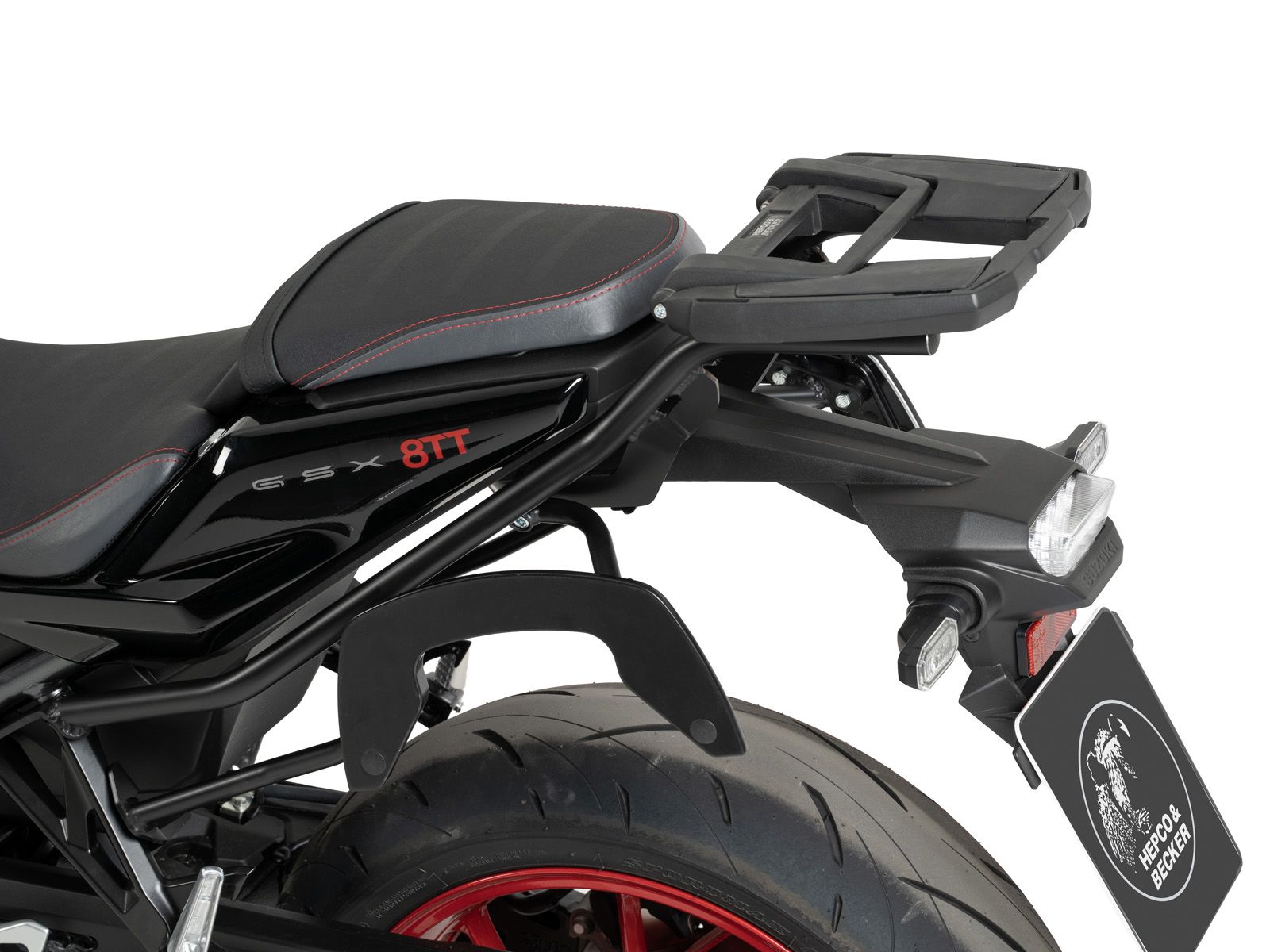 Easyrack topkoffer zwart voor Suzuki GSX-8TT (25-) Hepco & Becker