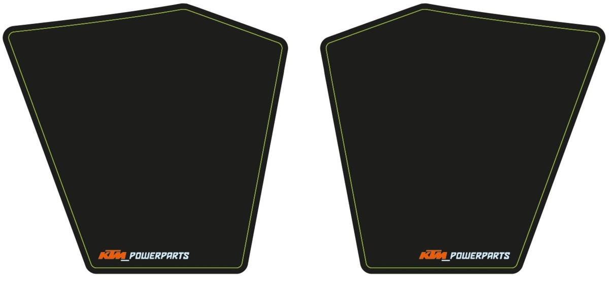 KTM brandstoftank beschermingssticker voor 790 Duke (Bj.18-) / 890 Duke (Bj.20-)