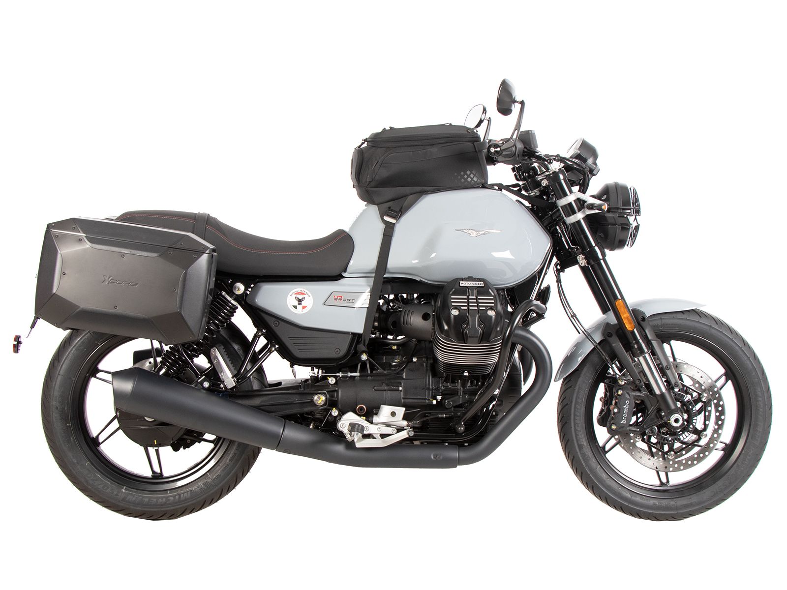 C-Bow zijdrager zwart voor Moto Guzzi V7 850 Sport (25- ) Hepco & Becker